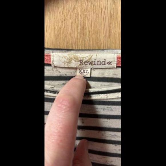 Womens Size XXL Rewind Top - Picture 2 of 4